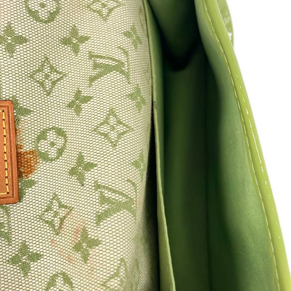 Louis Vuitton Trousse Mary Kate Monogram Mini Pouch M92935 Jacquard Patent - Picture 4 of 7